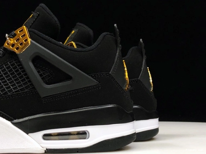 Jordan Metallic Gold-White 308497-032 Black Royalty 4 Air 0623